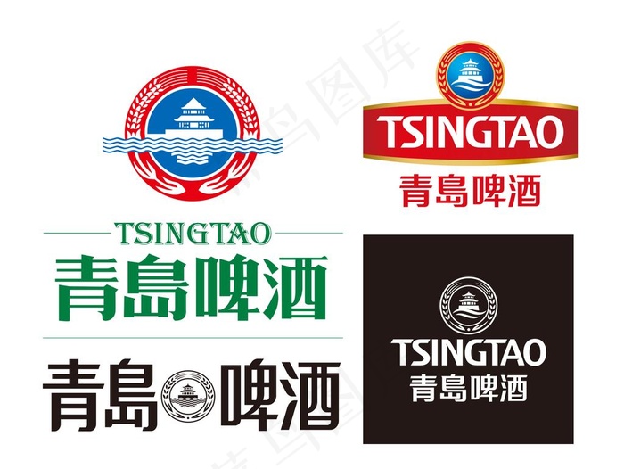 青岛啤酒图片psd模版下载