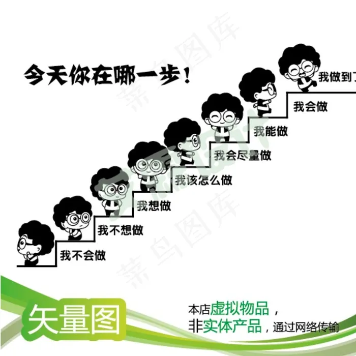 学习的阶梯图片eps,ai矢量模版下载