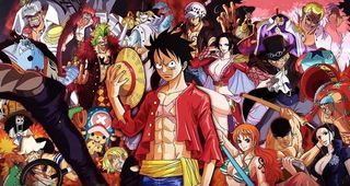 航海王动漫 电脑屏保壁纸 路飞图片