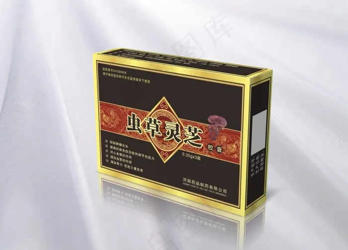 保健品包装 平面图图片cdr矢量模版下载
