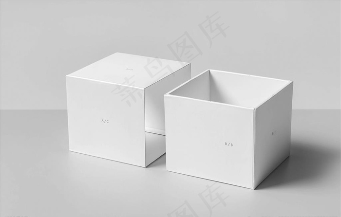 包装盒样机图片(3000X2008(DPI:300))psd模版下载