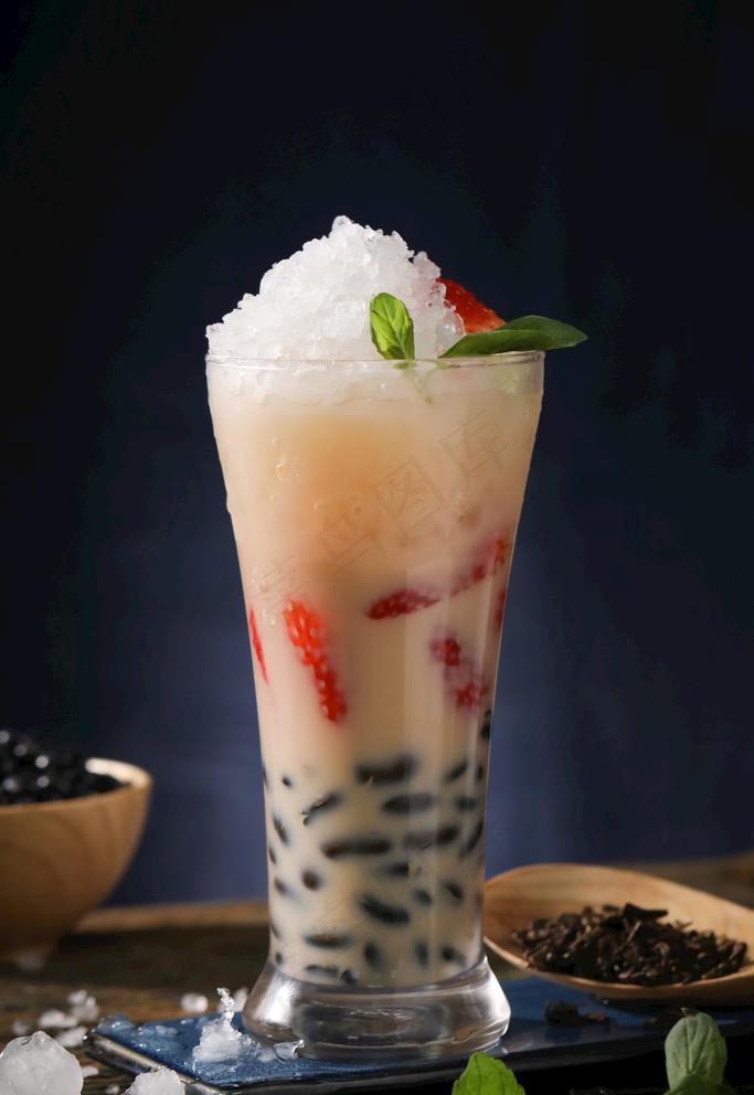 奶茶背景图片