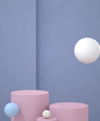 C4D电商场景背景JPG图片