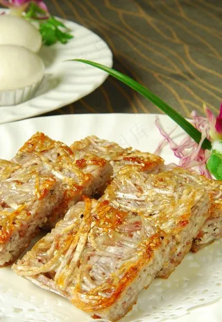 腊味芋丝糕图片