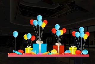 气球装饰设计图片