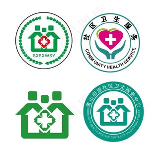 社区卫生服务标志图片