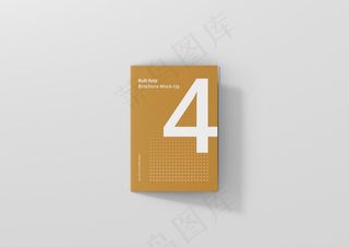 折页效果图样机图片