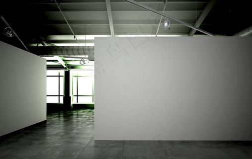 白墙海报效果图下载图片