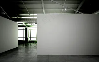 白墙海报效果图下载图片