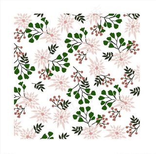 植物花卉四方连续矢量图下载图片