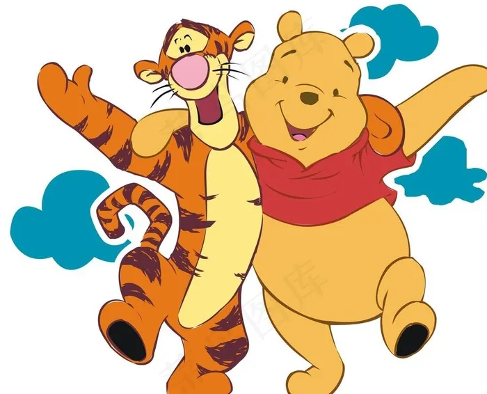 维尼熊矢量图图片cdr矢量模版下载