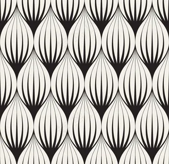 黑白几何无缝图案图片