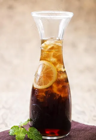 青柠酸梅汁图片