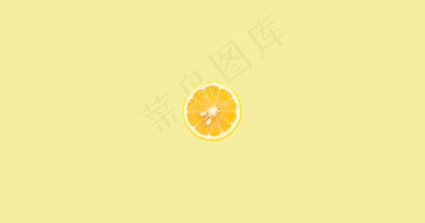 简约黄柠檬电脑壁纸图片