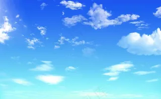 蓝天白云背景图片