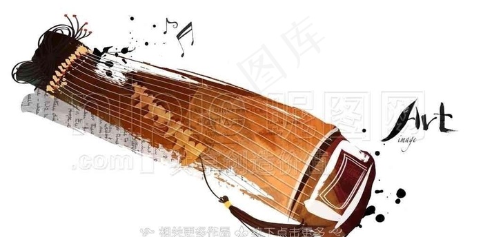古筝图片