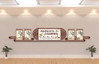 中医文化墙图片