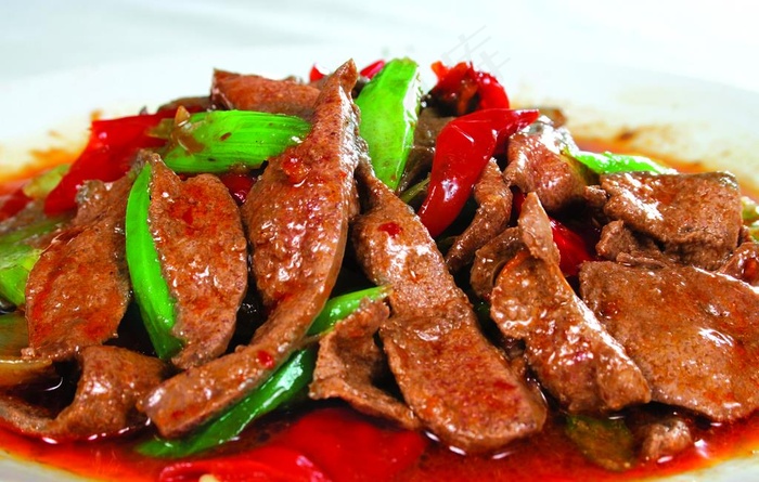 泡椒猪肝图片