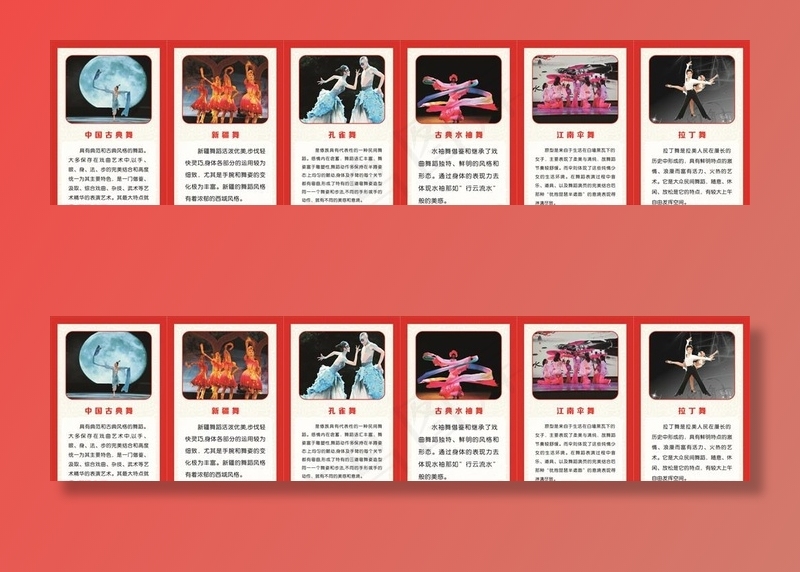 学校校园文化舞蹈类展板图片(600X600)cdr矢量模版下载