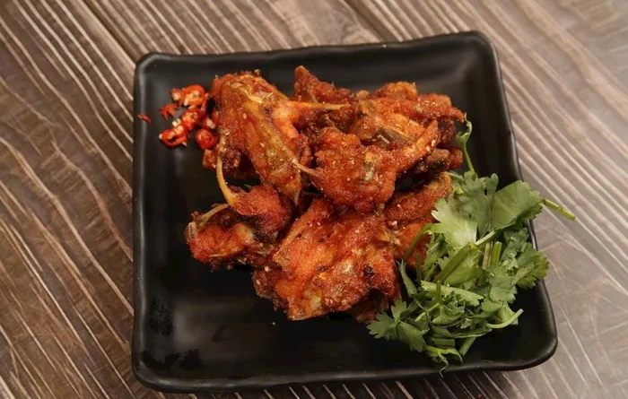 烤鸡架图片