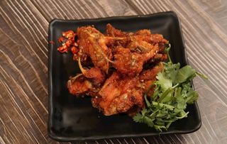 烤鸡架图片