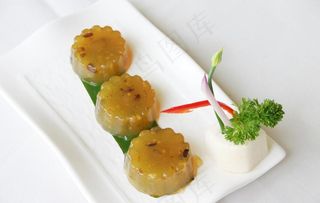 醒神桂花糕图片