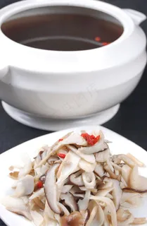 野生珍菌汤图片