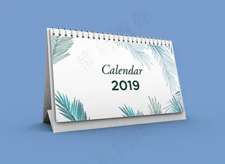 日历台历展示效果图样机图片