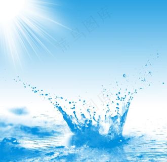 水背景图片