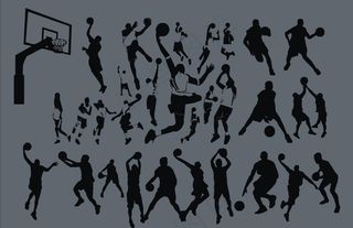 篮球素材图片