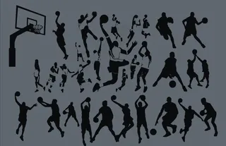 篮球素材图片