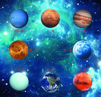 行星分层素材图片