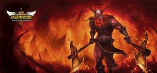 英雄联盟 人物原画 奥拉夫图片