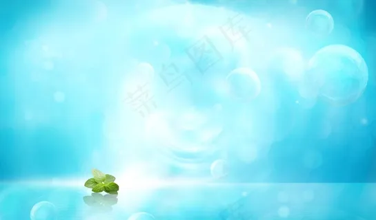 蓝色清新背景图片 蓝色清新背景图片