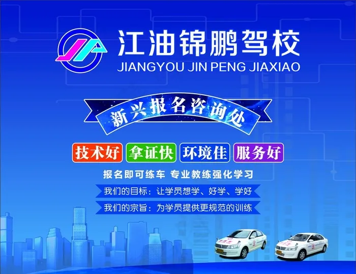 驾校背景墙图片cdr矢量模版下载
