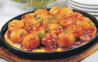 铁板蛋香豆腐图片