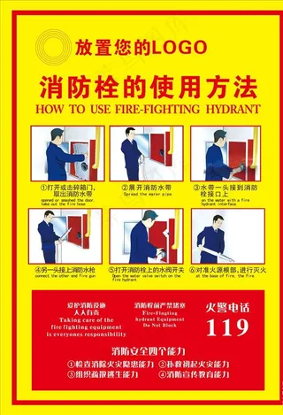 消防栓的使用方法图片