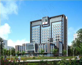 医院效果图图片