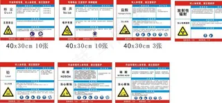 职业危害告知卡图片