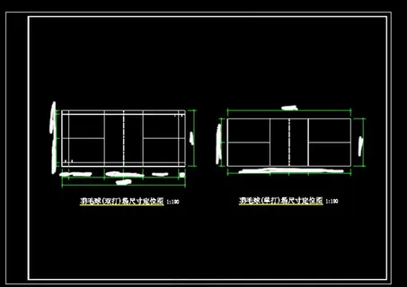 羽毛球场施工图图片 羽毛球场施工图图片