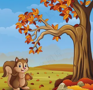 可爱矢量卡通老鼠图片