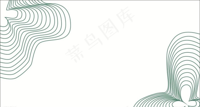 矢量线条图片cdr矢量模版下载