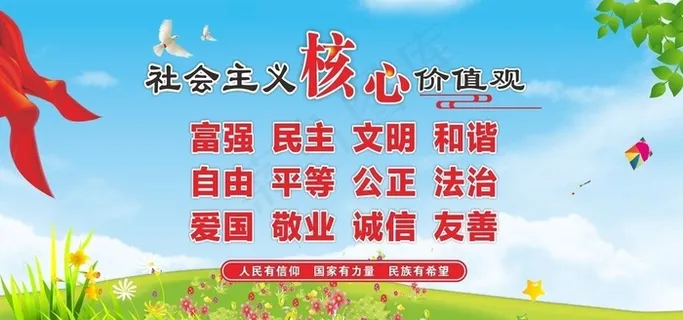 核心价值观图片