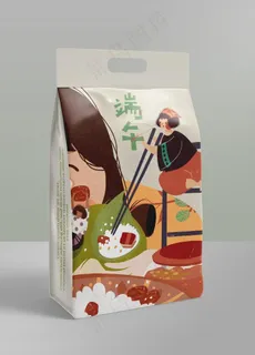 零食袋包装样机图片
