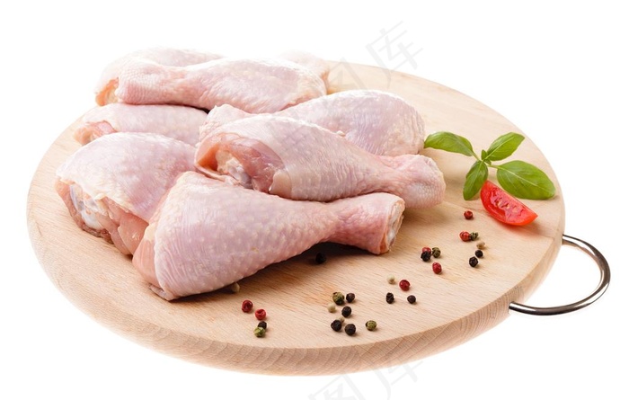 生鸡腿图片