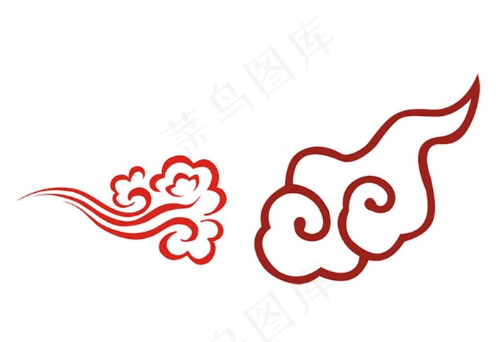 云图片cdr矢量模版下载