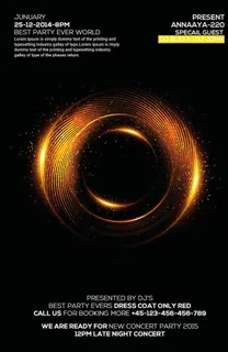 动感金色粒子金属光环创意海报图片 动感金色粒子金属光环创意海报图片