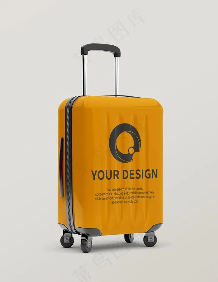 行李箱图片psd模版下载