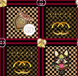 大牌花型 古驰图片