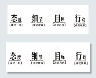 企业励志文化墙图片